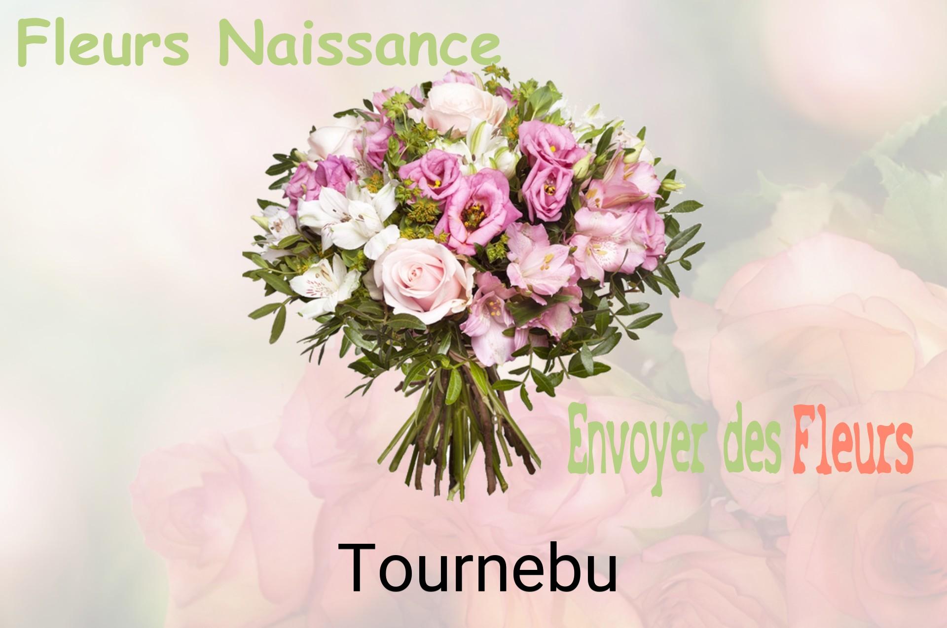 Bouquet de fleurs de naissance livré à Tournebu